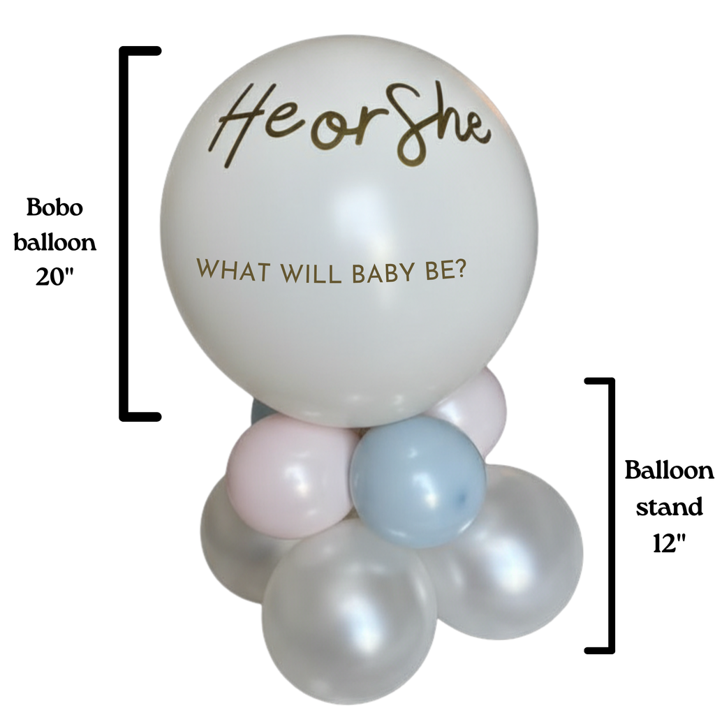 Essential Gender Reveal - Pop Me Balloon