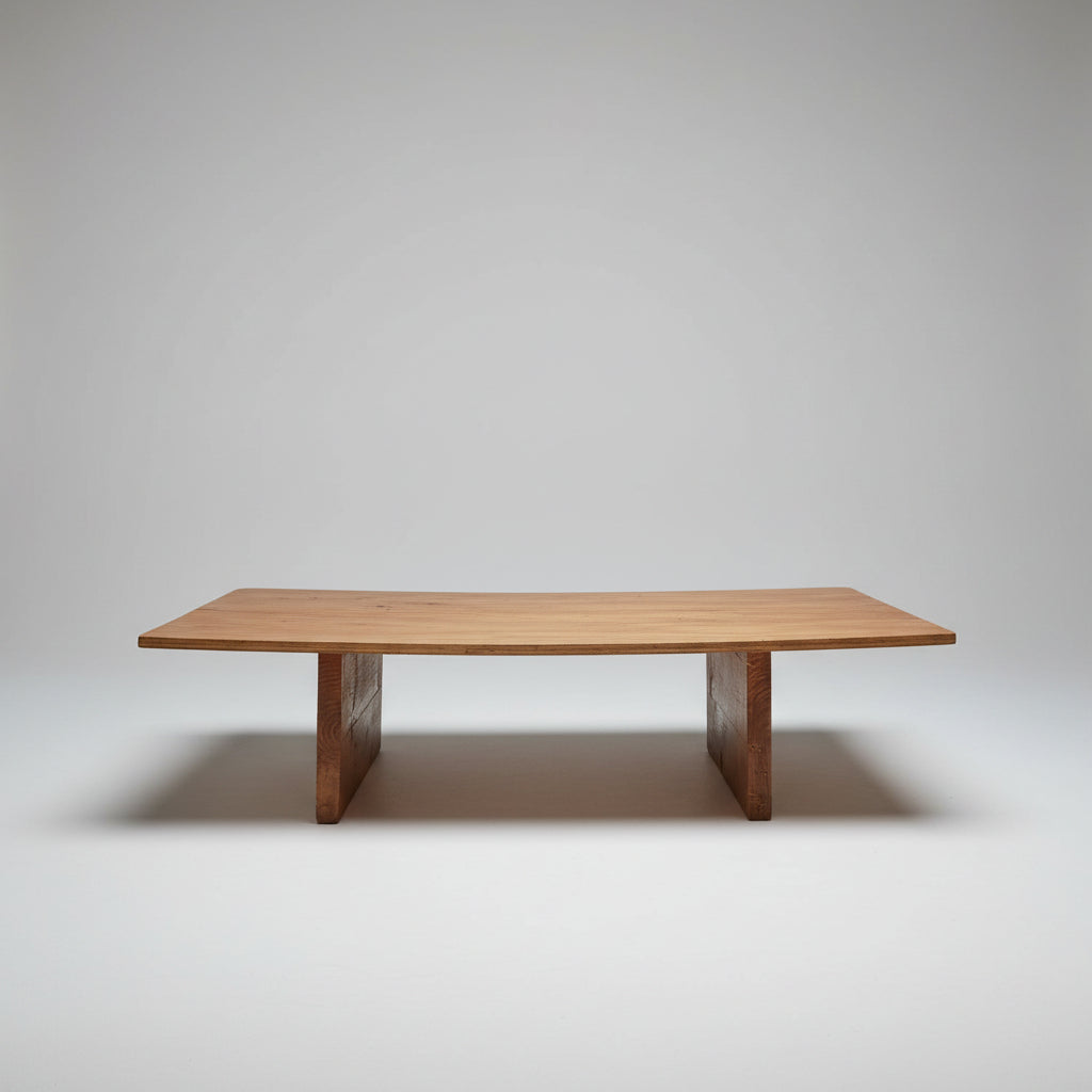 Wooden floor picnic table 